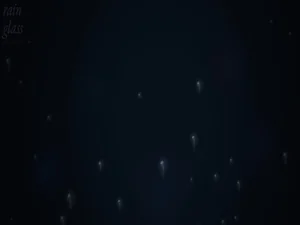 【PCライブ壁紙】雨粒ガラス / Rain Glass