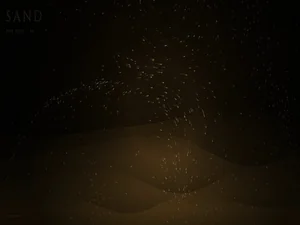 【PCライブ壁紙】砂丘フローフィールド / Sand Flow Field